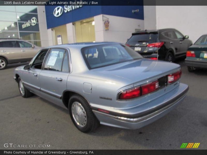 Light Adriatic Blue Metallic / Blue 1995 Buick LeSabre Custom