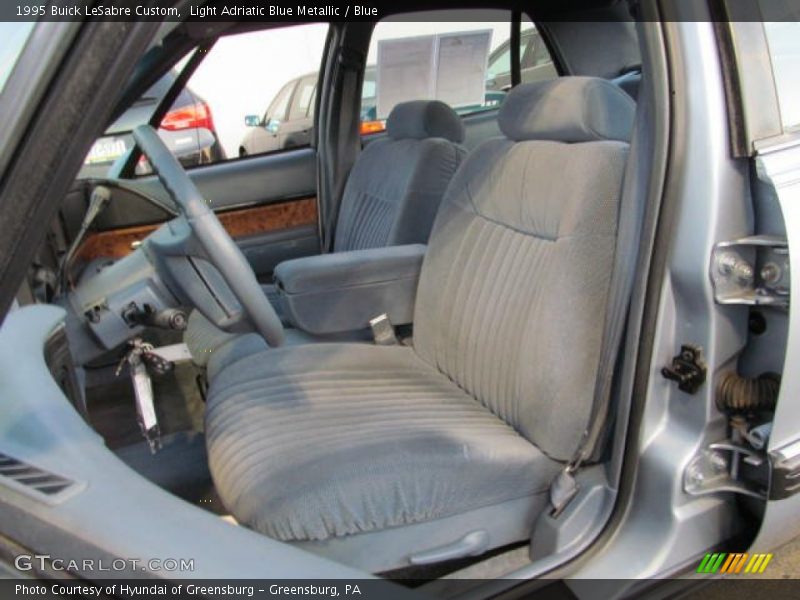 Front Seat of 1995 LeSabre Custom