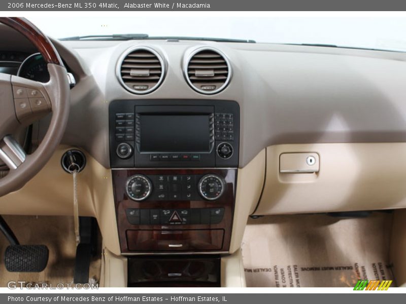 Alabaster White / Macadamia 2006 Mercedes-Benz ML 350 4Matic