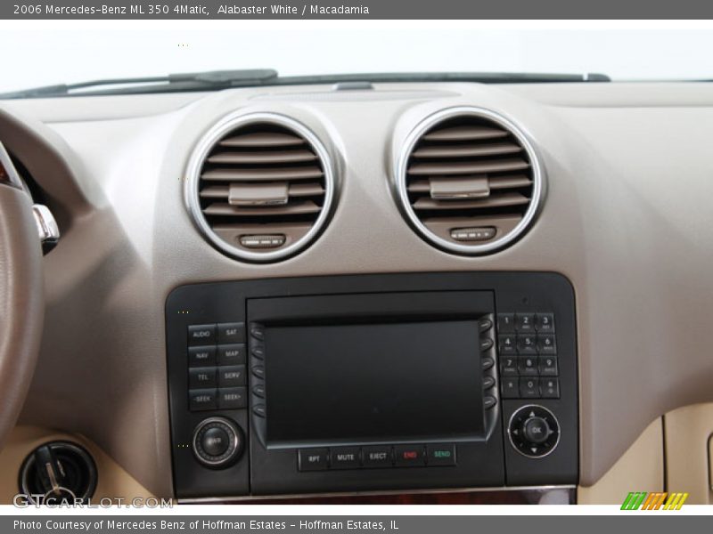 Alabaster White / Macadamia 2006 Mercedes-Benz ML 350 4Matic
