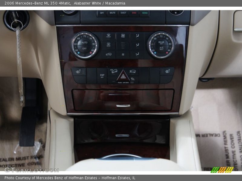 Alabaster White / Macadamia 2006 Mercedes-Benz ML 350 4Matic