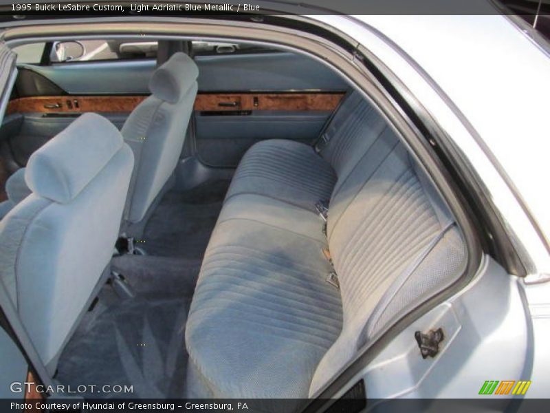 Rear Seat of 1995 LeSabre Custom