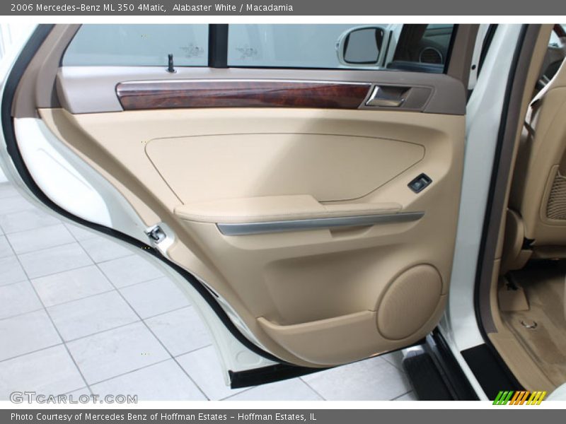 Alabaster White / Macadamia 2006 Mercedes-Benz ML 350 4Matic