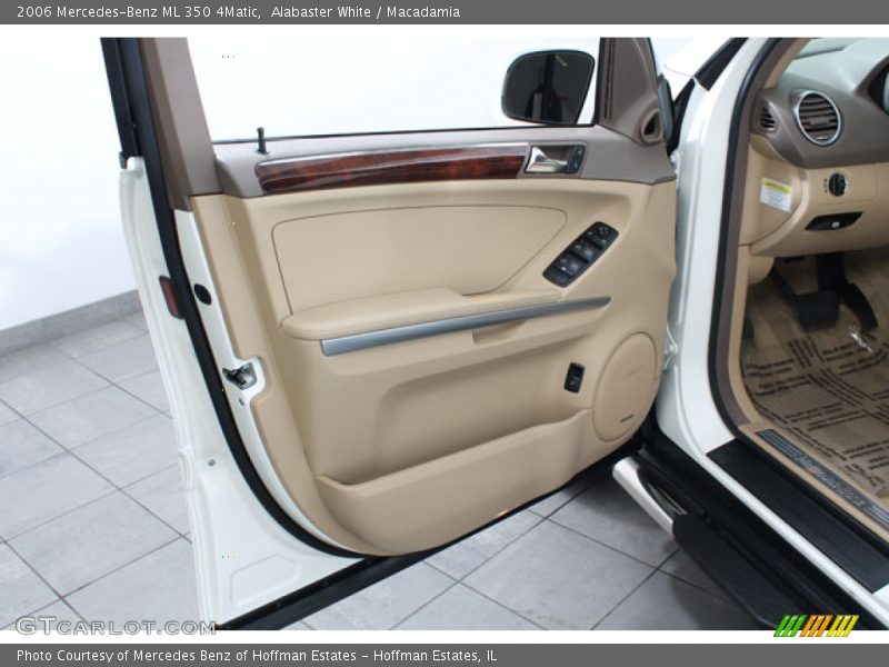 Alabaster White / Macadamia 2006 Mercedes-Benz ML 350 4Matic