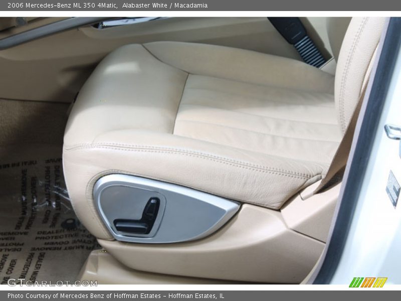 Alabaster White / Macadamia 2006 Mercedes-Benz ML 350 4Matic