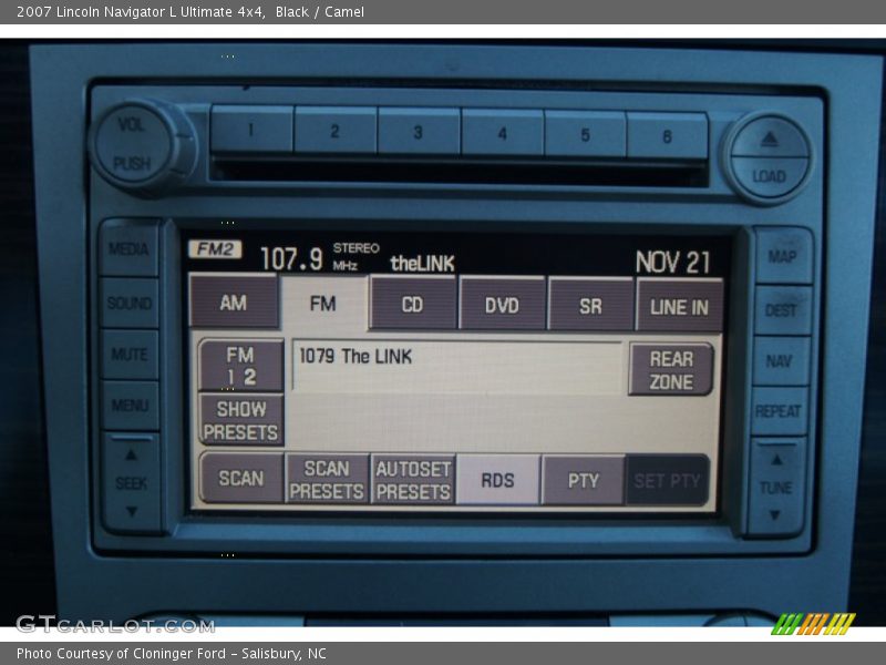 Black / Camel 2007 Lincoln Navigator L Ultimate 4x4