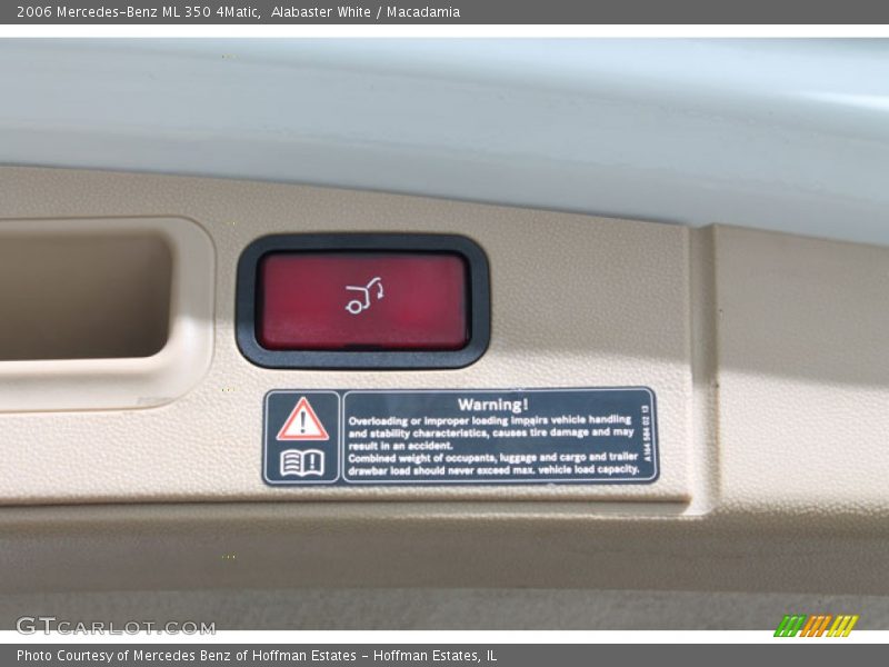 Alabaster White / Macadamia 2006 Mercedes-Benz ML 350 4Matic
