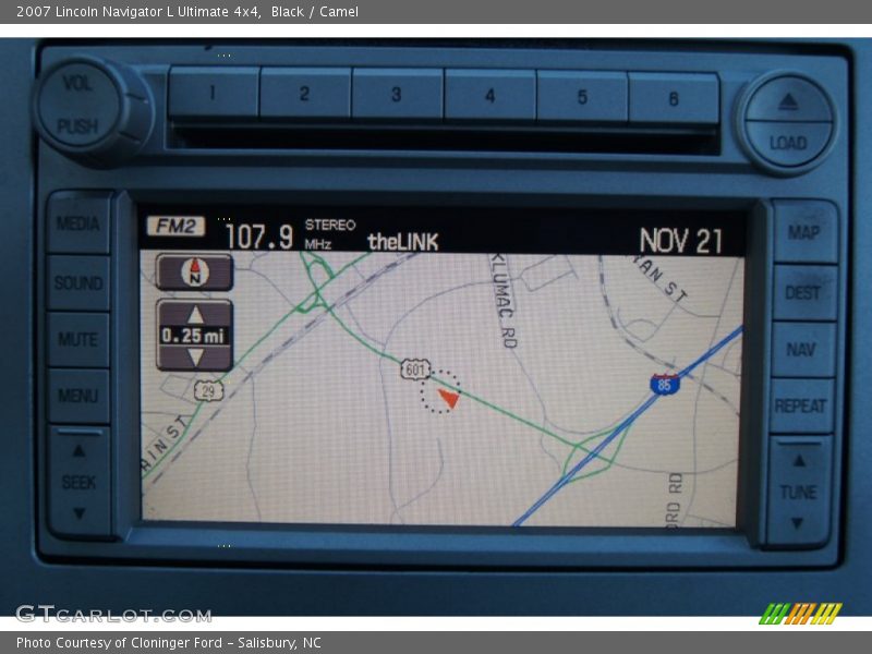 Black / Camel 2007 Lincoln Navigator L Ultimate 4x4