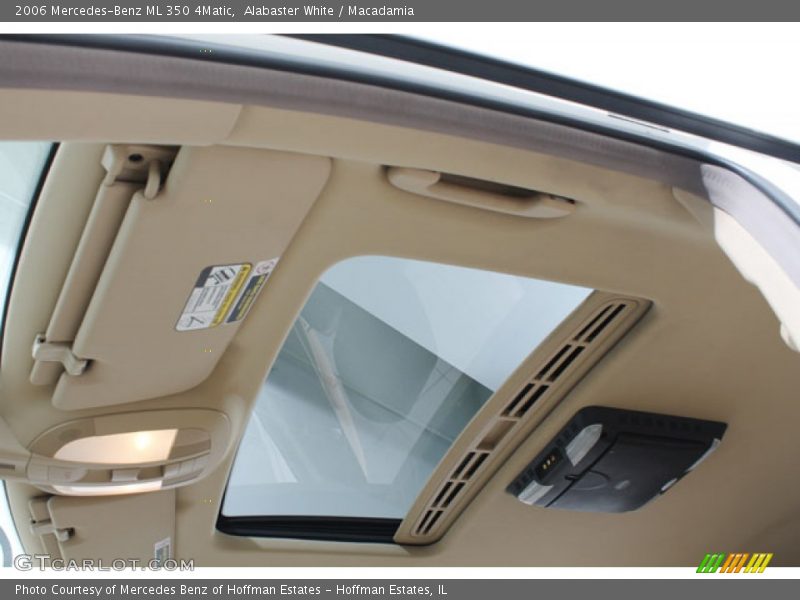 Alabaster White / Macadamia 2006 Mercedes-Benz ML 350 4Matic