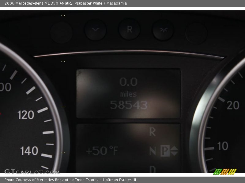 Alabaster White / Macadamia 2006 Mercedes-Benz ML 350 4Matic