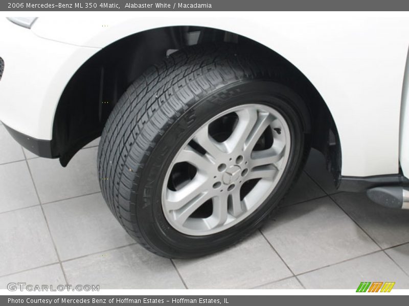 Alabaster White / Macadamia 2006 Mercedes-Benz ML 350 4Matic