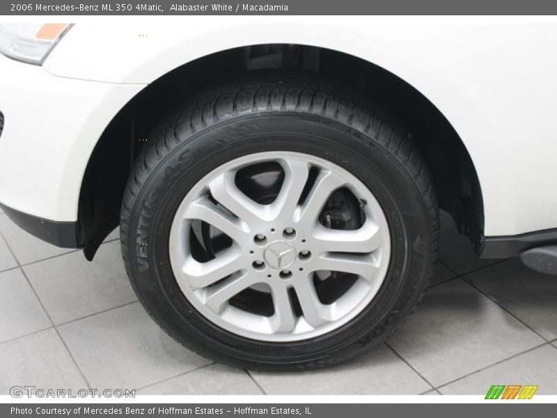 Alabaster White / Macadamia 2006 Mercedes-Benz ML 350 4Matic