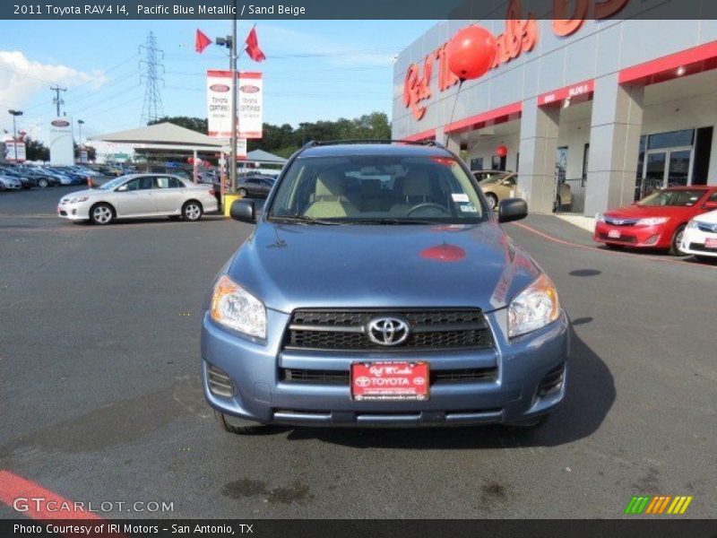 Pacific Blue Metallic / Sand Beige 2011 Toyota RAV4 I4