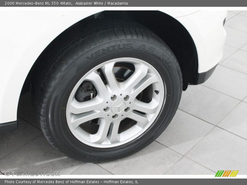 Alabaster White / Macadamia 2006 Mercedes-Benz ML 350 4Matic