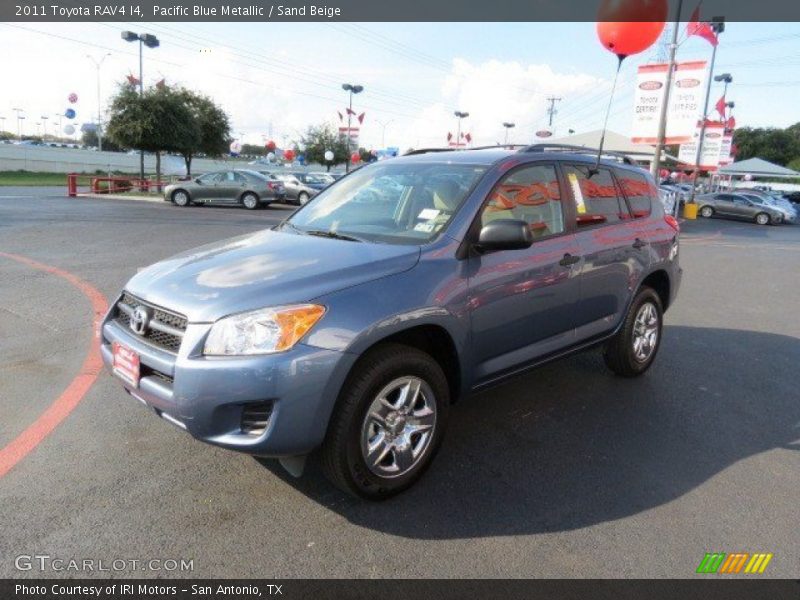 Pacific Blue Metallic / Sand Beige 2011 Toyota RAV4 I4