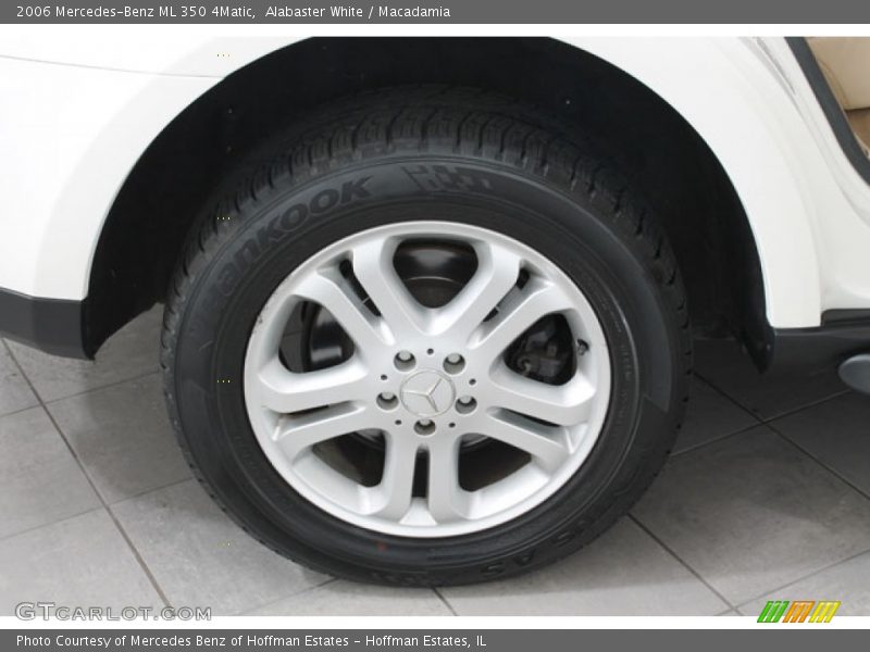 Alabaster White / Macadamia 2006 Mercedes-Benz ML 350 4Matic