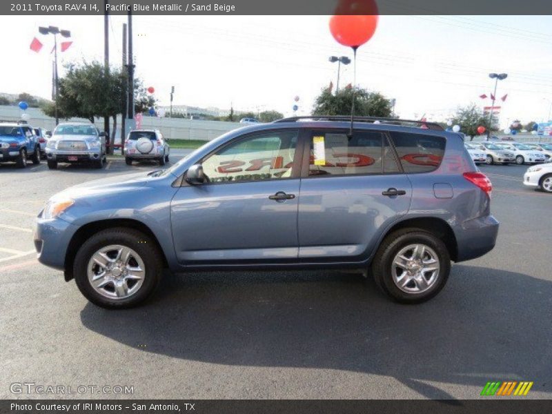Pacific Blue Metallic / Sand Beige 2011 Toyota RAV4 I4