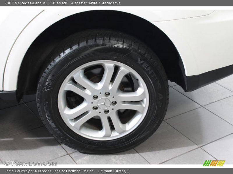 Alabaster White / Macadamia 2006 Mercedes-Benz ML 350 4Matic
