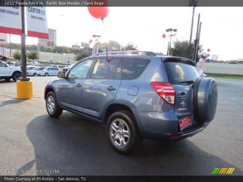 Pacific Blue Metallic / Sand Beige 2011 Toyota RAV4 I4