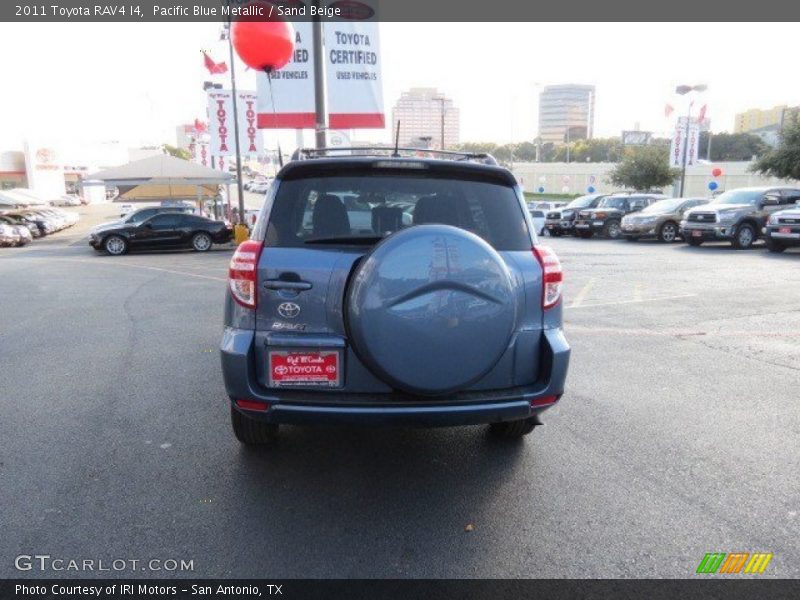 Pacific Blue Metallic / Sand Beige 2011 Toyota RAV4 I4