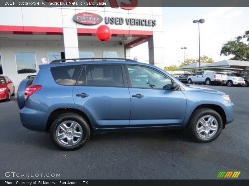 Pacific Blue Metallic / Sand Beige 2011 Toyota RAV4 I4