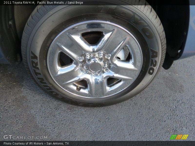 Pacific Blue Metallic / Sand Beige 2011 Toyota RAV4 I4