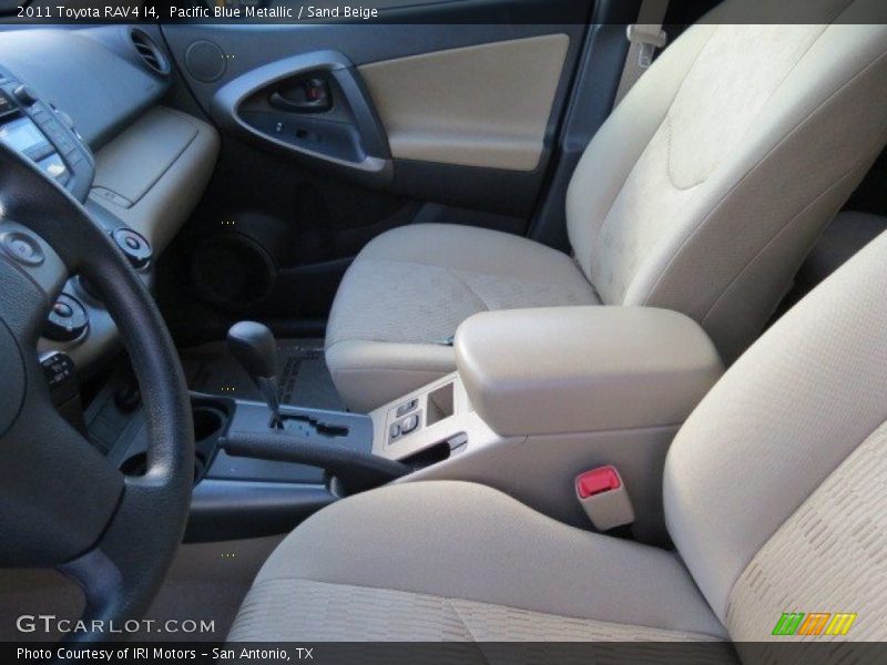 Pacific Blue Metallic / Sand Beige 2011 Toyota RAV4 I4