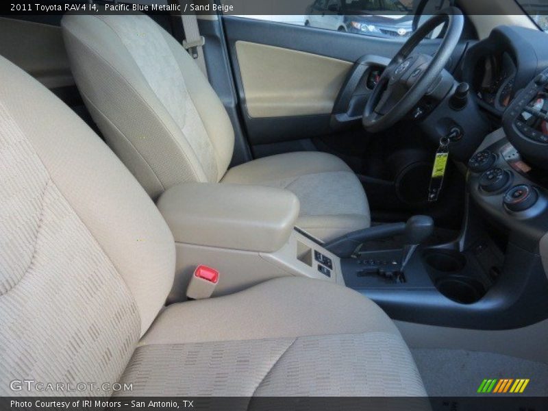 Pacific Blue Metallic / Sand Beige 2011 Toyota RAV4 I4