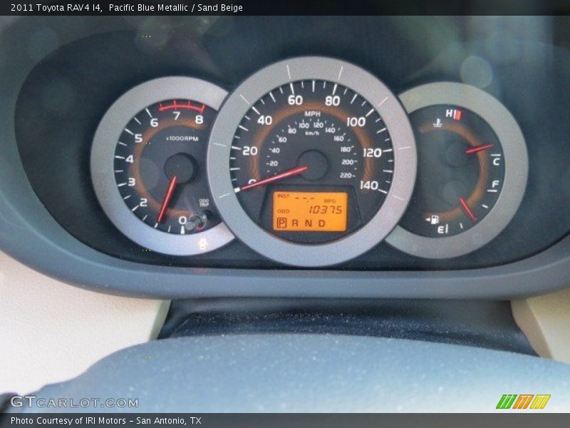Pacific Blue Metallic / Sand Beige 2011 Toyota RAV4 I4