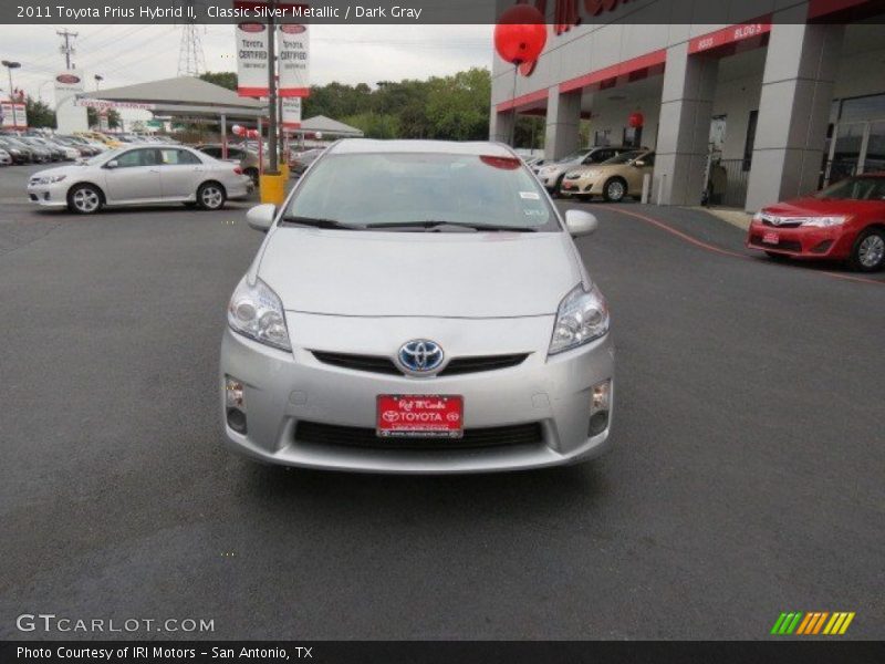 Classic Silver Metallic / Dark Gray 2011 Toyota Prius Hybrid II