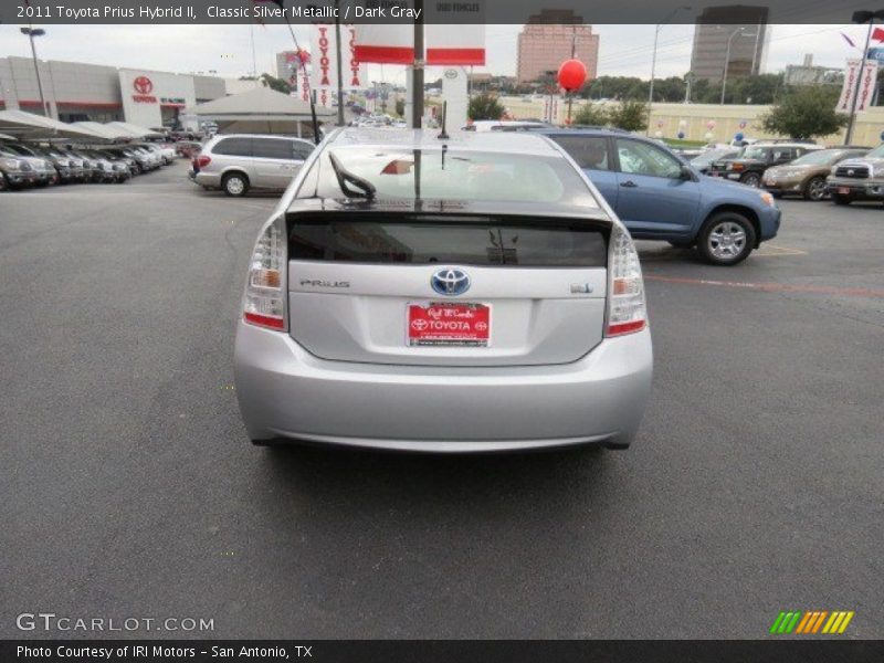 Classic Silver Metallic / Dark Gray 2011 Toyota Prius Hybrid II