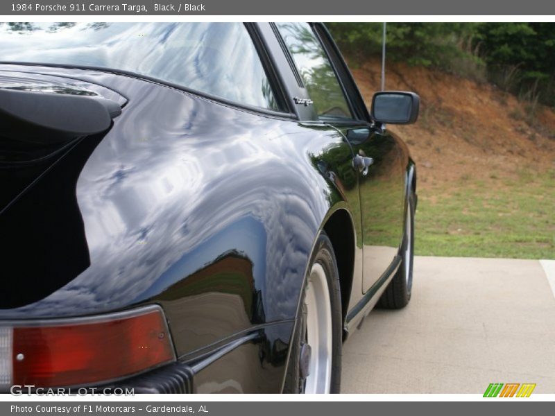 Black / Black 1984 Porsche 911 Carrera Targa