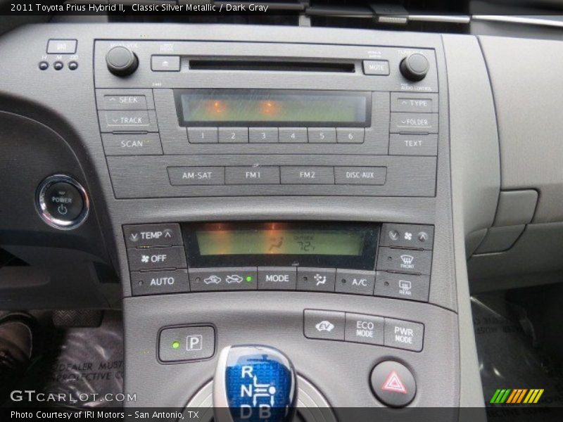 Classic Silver Metallic / Dark Gray 2011 Toyota Prius Hybrid II