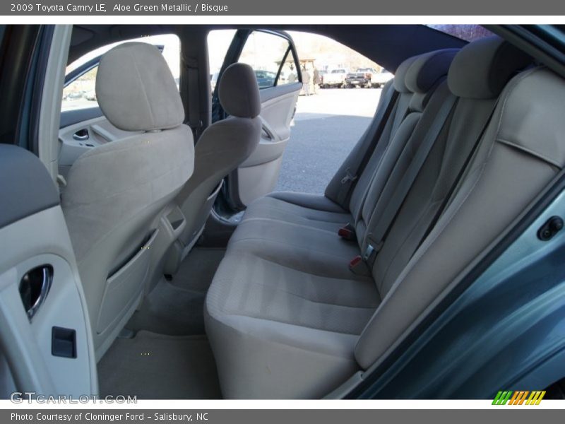 Aloe Green Metallic / Bisque 2009 Toyota Camry LE