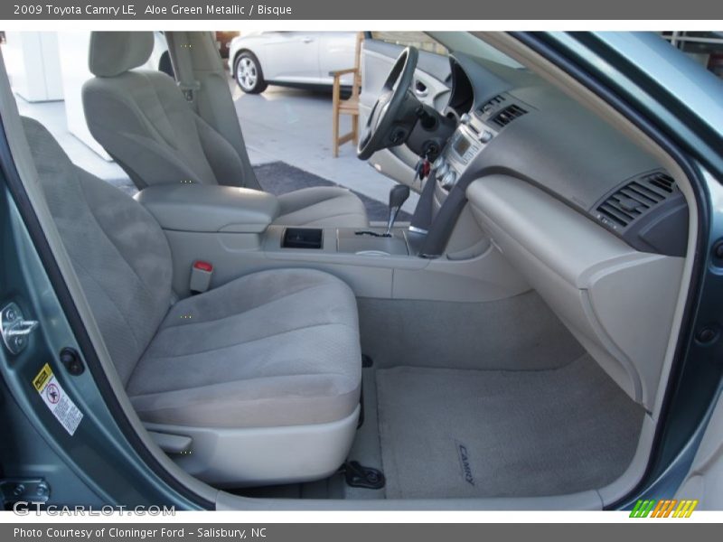 Aloe Green Metallic / Bisque 2009 Toyota Camry LE