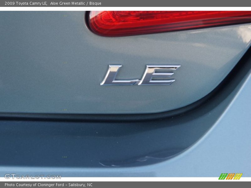 Aloe Green Metallic / Bisque 2009 Toyota Camry LE