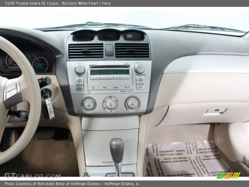 Blizzard White Pearl / Ivory 2008 Toyota Solara SE Coupe