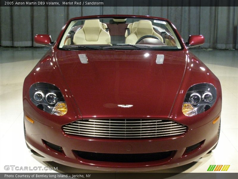 Merlot Red / Sandstorm 2005 Aston Martin DB9 Volante