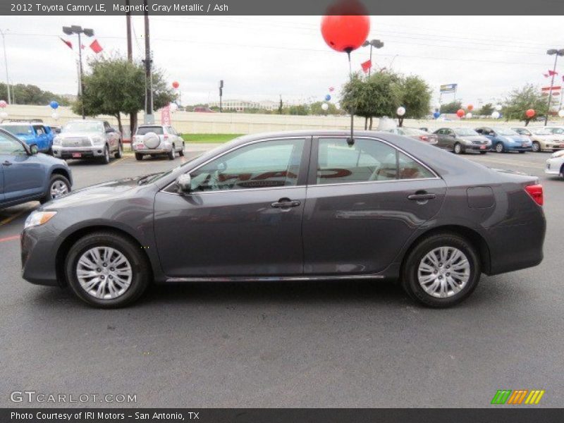 Magnetic Gray Metallic / Ash 2012 Toyota Camry LE