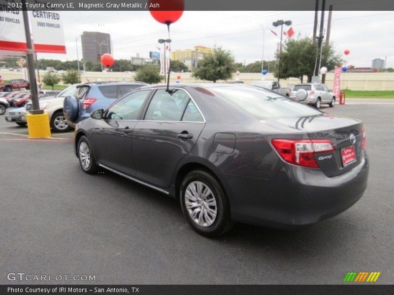 Magnetic Gray Metallic / Ash 2012 Toyota Camry LE