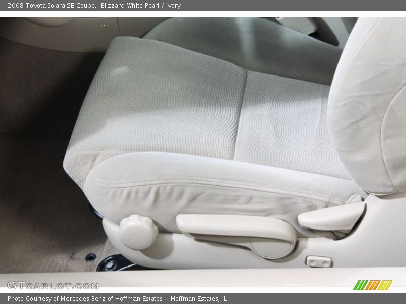 Blizzard White Pearl / Ivory 2008 Toyota Solara SE Coupe