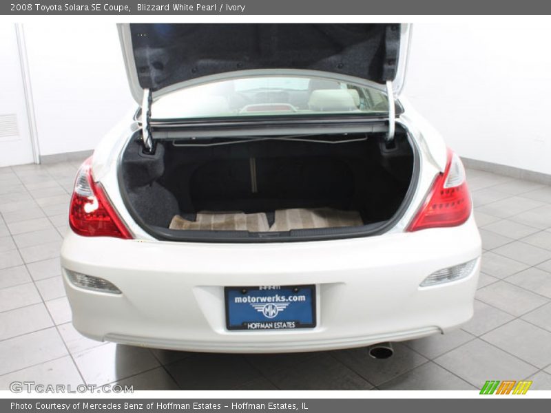 Blizzard White Pearl / Ivory 2008 Toyota Solara SE Coupe