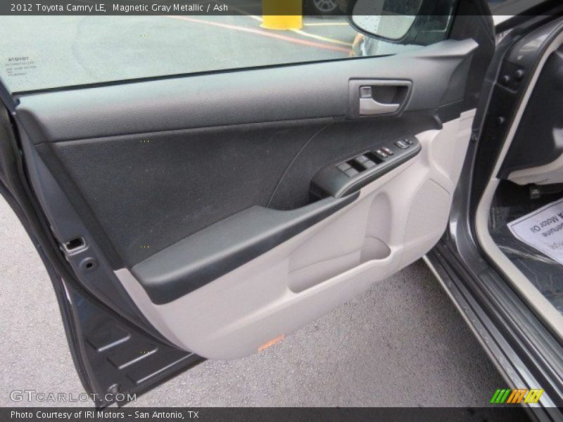 Magnetic Gray Metallic / Ash 2012 Toyota Camry LE