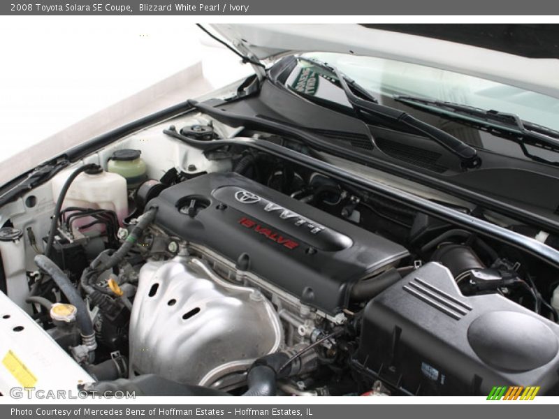 Blizzard White Pearl / Ivory 2008 Toyota Solara SE Coupe