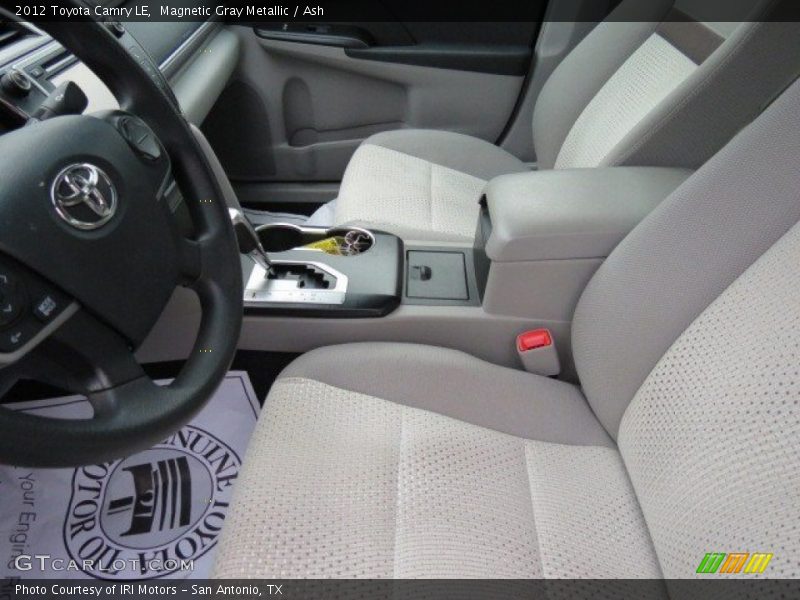 Magnetic Gray Metallic / Ash 2012 Toyota Camry LE