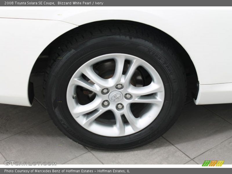 Blizzard White Pearl / Ivory 2008 Toyota Solara SE Coupe