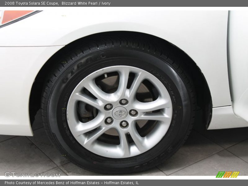 Blizzard White Pearl / Ivory 2008 Toyota Solara SE Coupe
