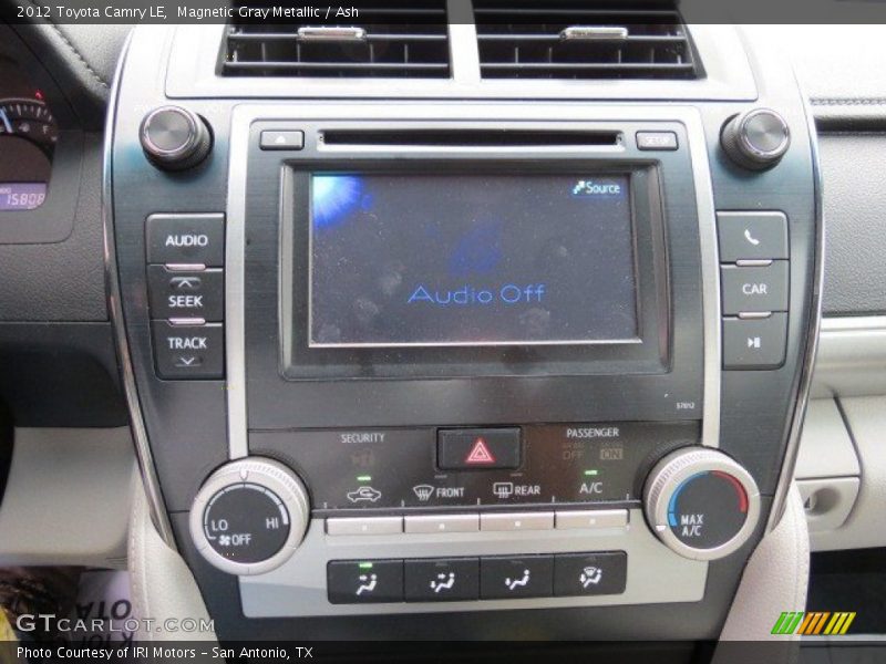 Magnetic Gray Metallic / Ash 2012 Toyota Camry LE