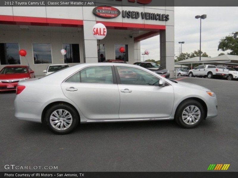 Classic Silver Metallic / Ash 2012 Toyota Camry LE