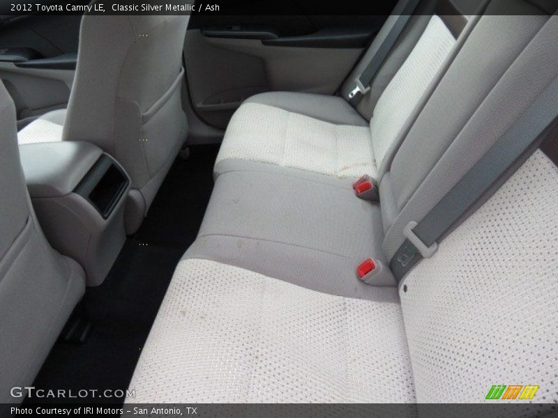 Classic Silver Metallic / Ash 2012 Toyota Camry LE